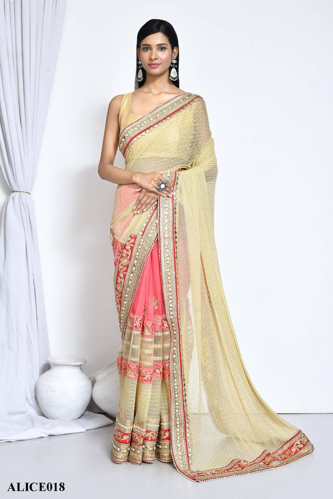 MOHMANTHAN SALE By MAHOTSAV Indian Traditional Wear Collection Beautiful Stylish & Occasional Wear Satin Silk/Georgette Sarees At Wholesale Price